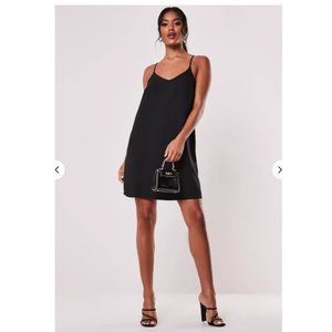 Missguided Cami Crepe Shift Dress size 0
